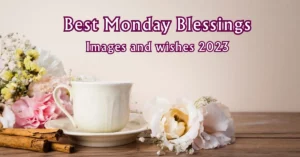 monday blessings