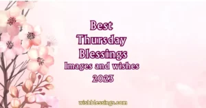 Best Thursday Blessings