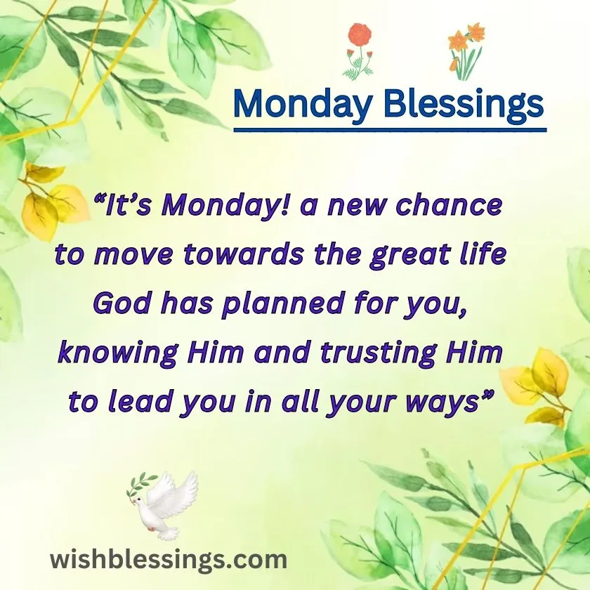 monday morning blessings