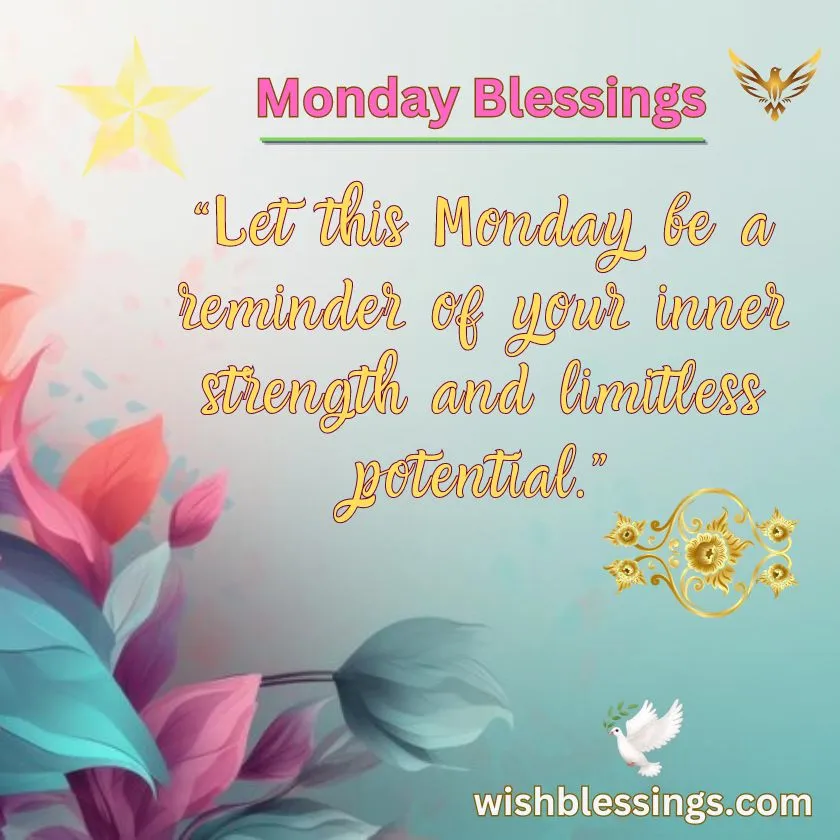 inspiration monday blessings